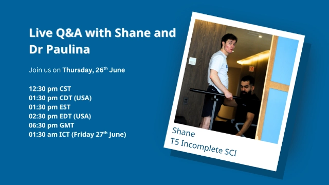 Live Q&A - Shane and Dr Paulina, Thursday, 26th June 2025